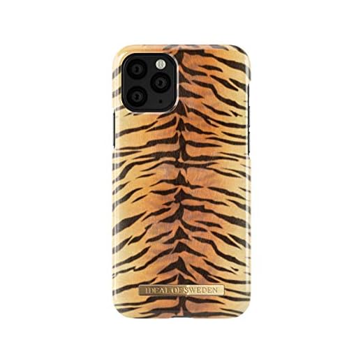 IDEAL OF SWEDEN Mobilskal Fashion Case för iPhone 11 Pro (kompatibel med trådlösa Qi-laddare, mikrofiberfoder) (Sunset Tiger)