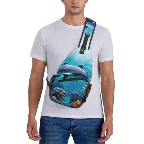 Mochila Urbana Bandolera con Estampado Marino Unisex miniatura 7