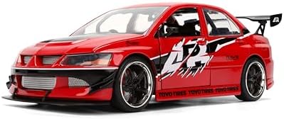 Jada Fast & Furious 2006 Mitsubishi Lancer Evolution IX Die-Cast Car 1:24 Scale Toys - 5