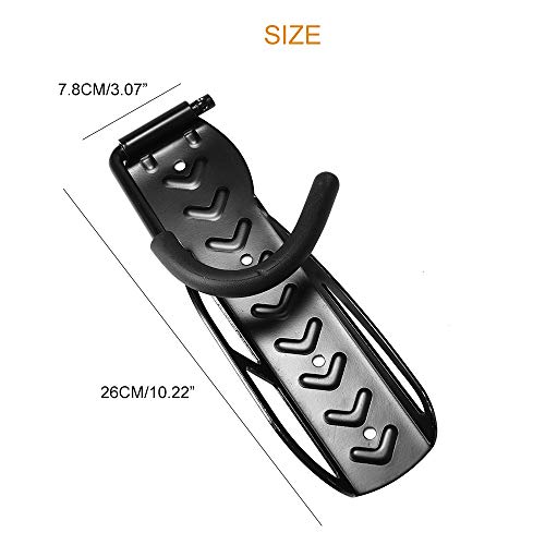 Fahrrad Scooter Stahl Wandständer Halter Fahrrad Aufhänger Haken Rack 30kg Kapazität Wandhalterung Ständer für 365 Pro