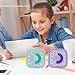 LUCKDANO Visual Countdown Timer 60-Minute Visual Countdown Timer, a Multifunctional Time Management Tool Suitable for Classrooms and Kitchens, Ideal for Student and Teaching use. (Purple)