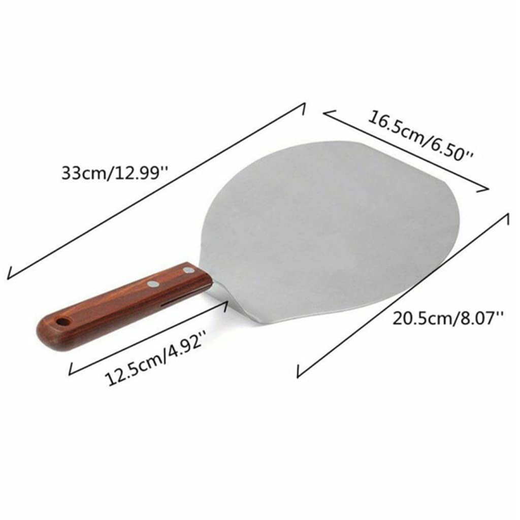 Espátula de Acero Inoxidable para Pizza, Tartas, Pasteles, panqueques, Herramienta para Cocina casera