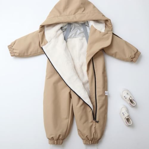 TUTUJI キッズオールインワンスキーウェア 100