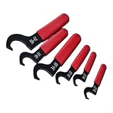 Verstellbarer Gelenk-Hakenschlüssel aus Kohlenstoffstahl(5 pcs)