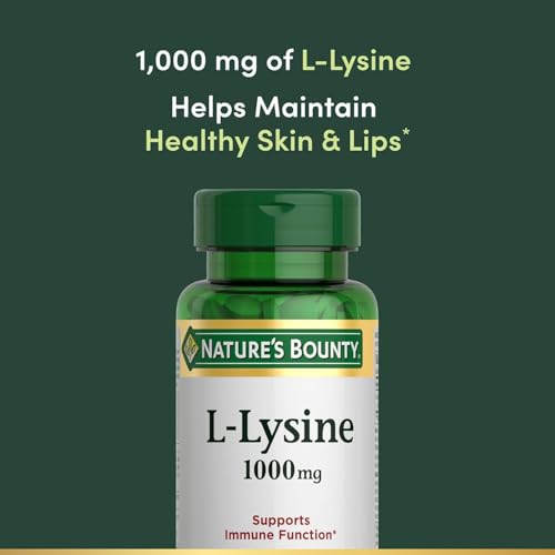 Nature's Bounty L-Lysine 1000 mg Tablets
