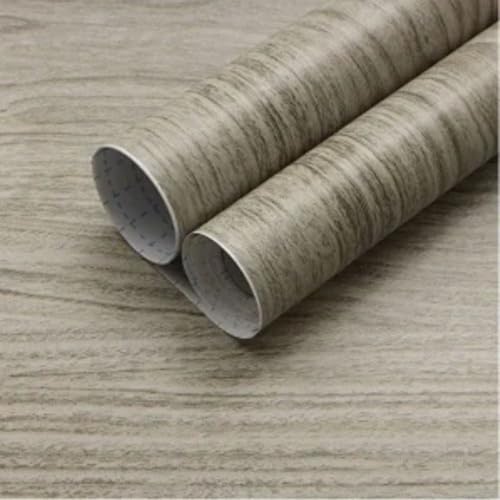 Papel de Parede Autocolante Amadeirado, 5 Metros x 45 cm, Marrom (4)