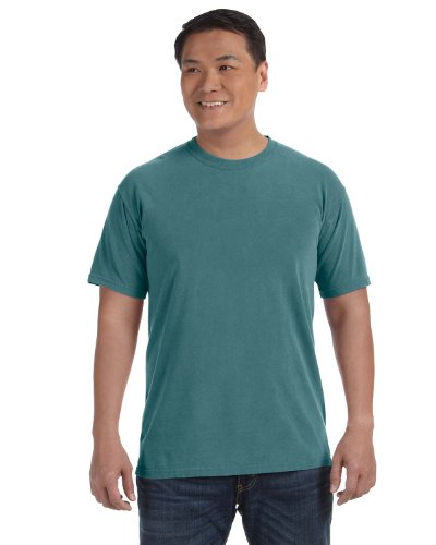 Comfort Colors 6.1 Oz. Ringspun Garment-Dyed T-Shirt, Medium, Blue Spruce