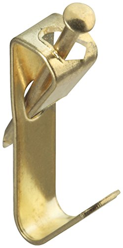 Image of National Hardware Brass-Plated Brass 30 lb. 8 pk Picture Hanger