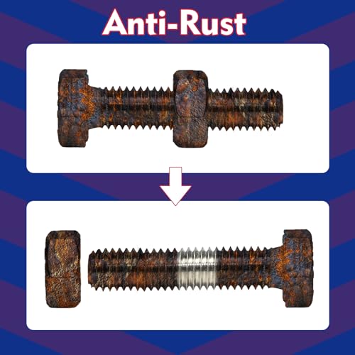 Image of Thread Lock Blue 1.69 Fl oz /50 ml Medium Strength, Lock & Seal Nuts, Bolts, Fasteners and Metals, Blue Threadlocker Against Losening and Leakage