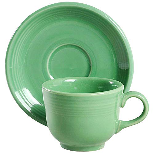 Fiesta Meadow Flat Cup & Saucer Set