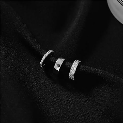 Gold Color Non-Piercing Circle Ear Clip Earrings for Women and Men - Stylish Fake Piercing Ear Cuff Jewelry Set Gifts(Gold-03) by Snacko - Image 4
