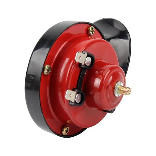 Bocina de aire tipo caracol de 12V y 24V potente para moto y SUV 6