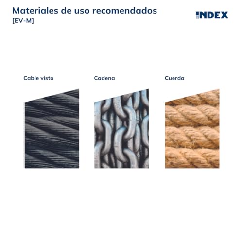 Boulon mâle DIN 580 M6 Index pour installer vos structures et suspendre vos câbles