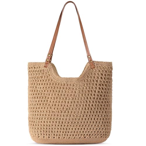 Pleneal Crochet Beach Tote