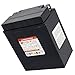 Caltric Agm Battery Compatible with Yamaha Timberwolf 250 Yfb250 2Wd 1992 1993 1994 1995-1998