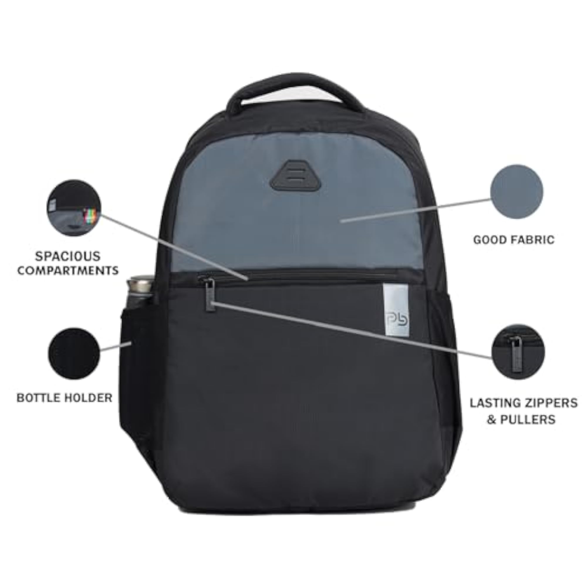 30 Ltrs Water Resistant Medium School Backpack for Boys & Girls