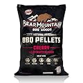 Bear Mountain All Natural Wood Pellets for Smoker, Grill & BBQ, 40 Lbs, Cherry