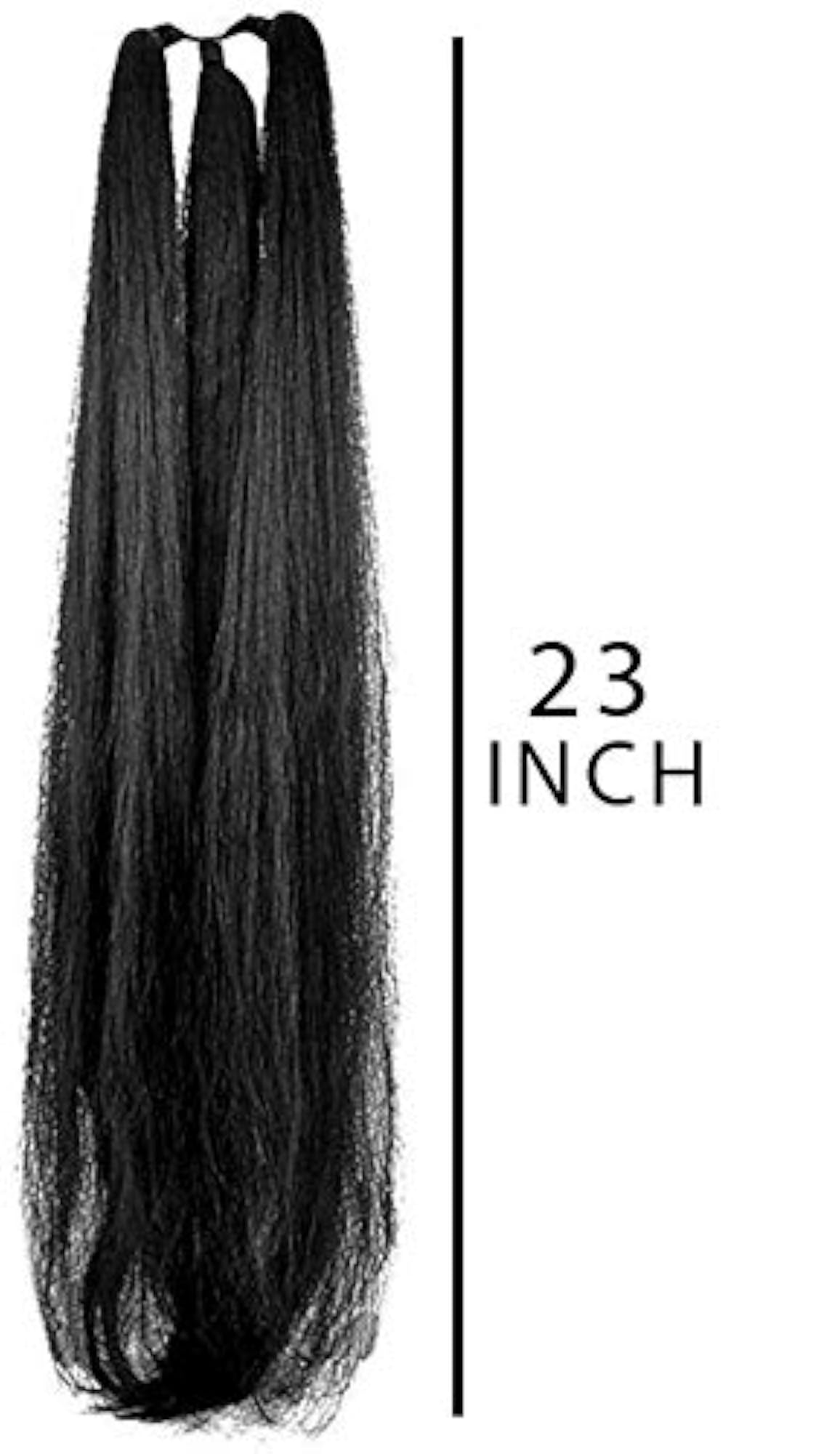 Women's Cold Fusion Hair Extension, Traditional Braid Accessory