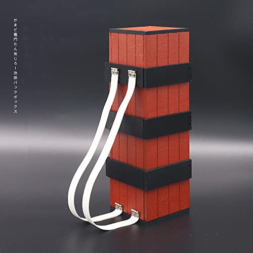 Demon Slayer Tanjiro Kamado Box/Nezuko's Box Action Figures Game Collection Toys Party Supplies Gift Wooden Arts Collections Room Decoration Sword Kanata Storage Box(Kamado Tanjirou/Nezuko Box 31Cm) #TOP2