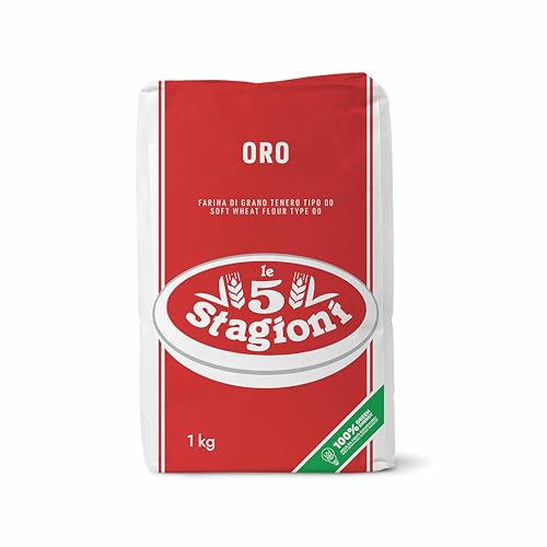 Farinha de trigo 00 Italiana Le 5 Stagioni - ORO 1kg