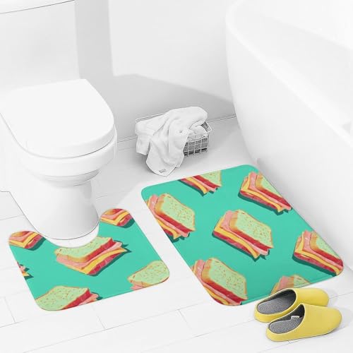 Tapis de bain lavable 40 x 60 cm anti sol humide pour sortie de douche - 3