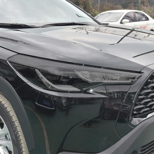 Film transparent phare JCAKES noir pour Toyota Corolla Cross M20E