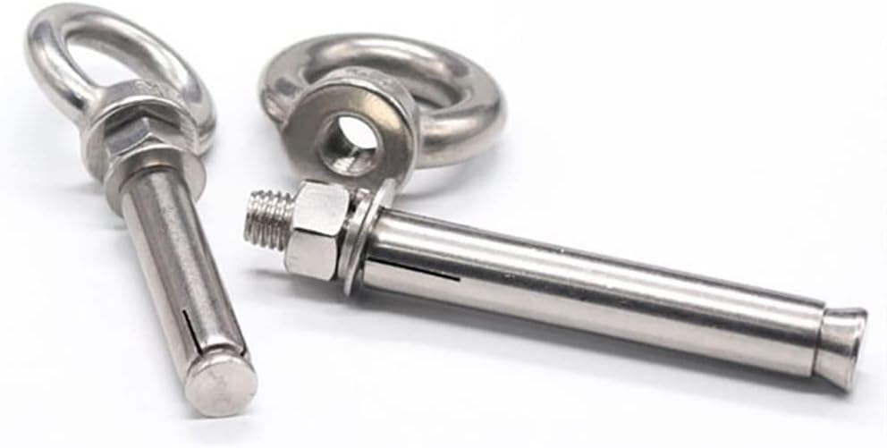 BoltsandNuts.com (10 Pieces) 3/4-10x7 Wedge Anchor w/Nut & Washer Zinc Clear Steel