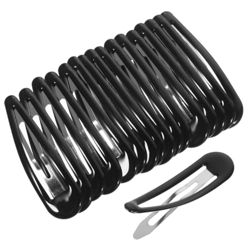 Pinzas pelo negras de metal para fijar recogidos y evitar cabello suelto