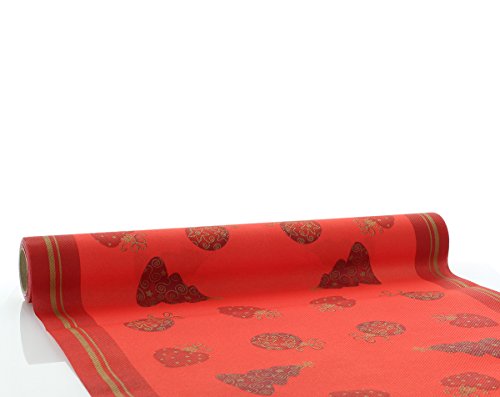 Sovie HOME Tischläufer Tiffany Rot aus Linclass® Airlaid,...
