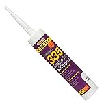 Sika SikaSeal Construction Silicone+ (Previously Everflex 335) - Low Modulus Sealant – Quick Curing – Anti-Mould – Brown – 295ml