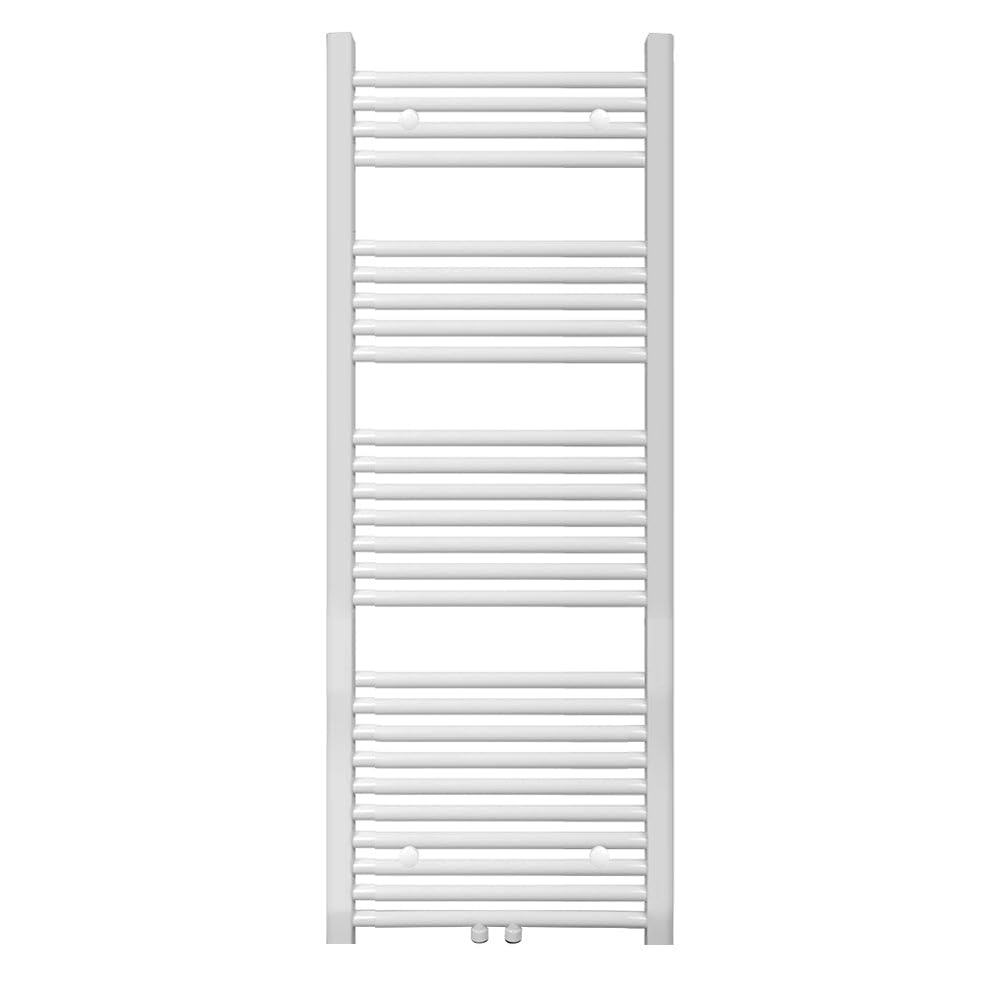 500 x 1400 mm, colore bianco, con attacco medio, scaldasalviette