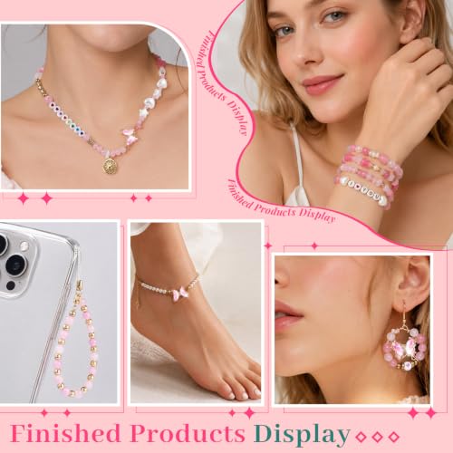 Image of Wurosi Jewelry Making Supplies Kit, Bracelet Making Kit for Adult