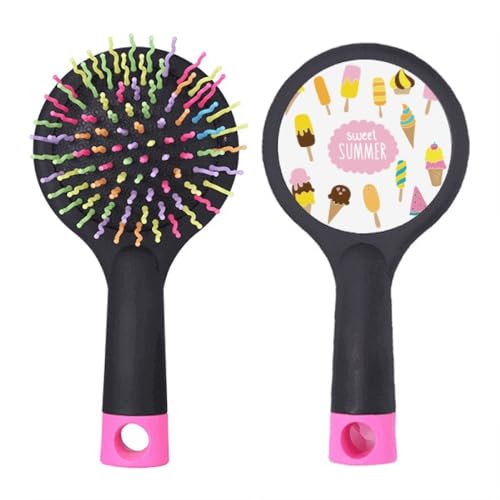 Brosse à cheveux démêlante anti-casse Sweet Summer Ice Salon avec coussin d'air