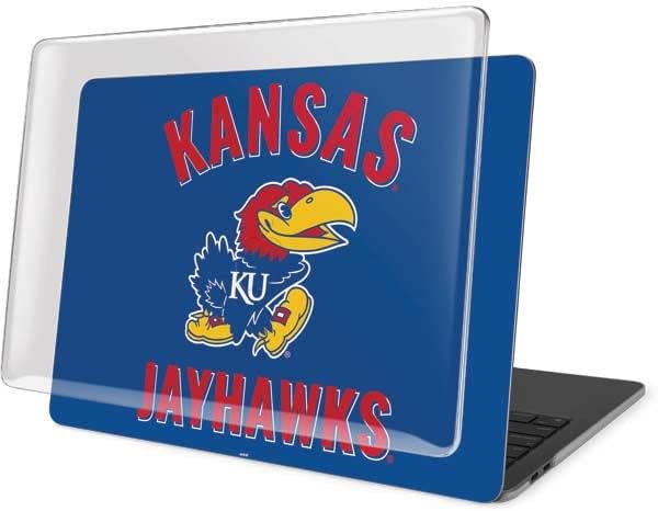 Skinit Case + Skin Compatible with MacBook Pro 15in (2016-19) - Officially Licensed Kansas Jayhawks Mascot Design