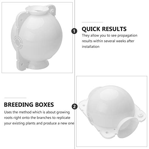 DOITOOL 3 Stks Plant Wortel Groeien Doos Enten Apparaat Wortelen Bal Voortplanting Hoge Druk Ondersteunde Snijplanten… - Image 7