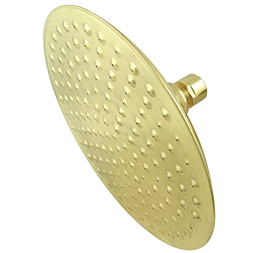 Kingston Brass K136A2 Designer Trimscape Showerscape 8" Round Shower Head, Polished Brass