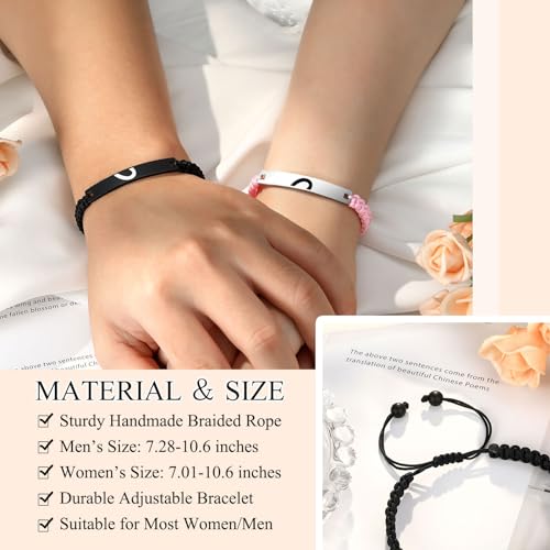 UPROMI-Matching-Bracelets-for-Couples-DadDaughter-BrotherSister-Christmas-Birthday-Valentines-Day-Gifts-for-Him-Her