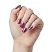 KISS imPRESS No Glue Mani Press On Nails, Color FX, 'Infinity', Purple, Short Size, Squoval Shape, Includes 30 Nails, Prep Pad, Instructions Sheet, 1 Manicure Stick, 1 Mini File