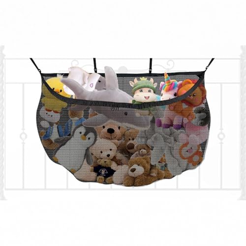 Filet de rangement peluche pour libérer l'espace au sol - 4