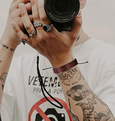 Teacher Appreciation Gifts For Men Gifts For Him You Make A Difference Graduation Gift Leather Bracelets For Men Classmate Best Friend Guys Inspirational Encouragement Gifts For Teenager Religious Confirmation Anniversary Engraved Message Adjustable Brown Cuff Bracelet Christmas Father's Day Birthday Jewelry #TOP1