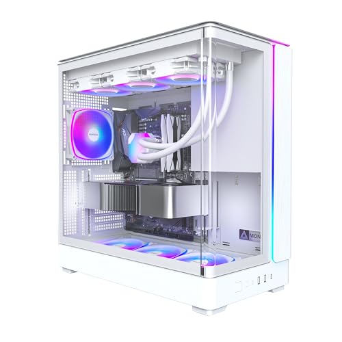 Image of Montech Computer Case PSU Combo - King 45 PRO (W) CASE with Century II 1050W PSU