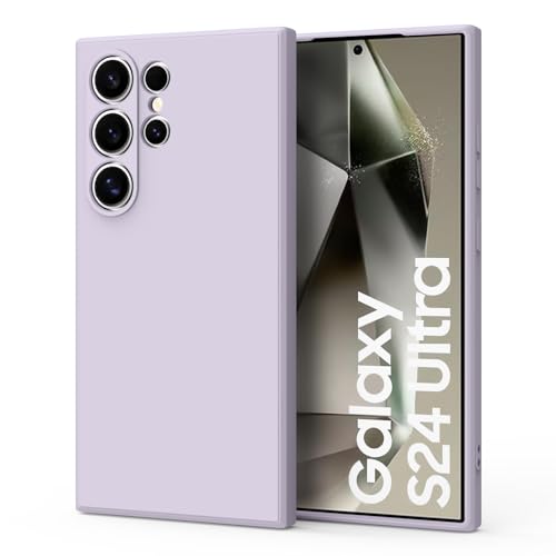Tobfit Phone Cover Case Only for Samsung Galaxy S24 Ultra 5G, Soft Protective Smart Phone Back Cover for Women Men, Durable Anti-Scratch Shockproof Phone Cover for Samsung Galaxy S24 Ultra 5G(Purple)- Best and cheap mobile covers in India