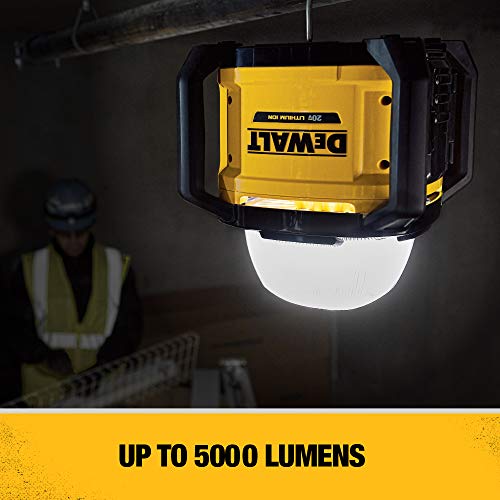 DEWALT 20V MAX LED Work Light, Tool Only (DCL074)