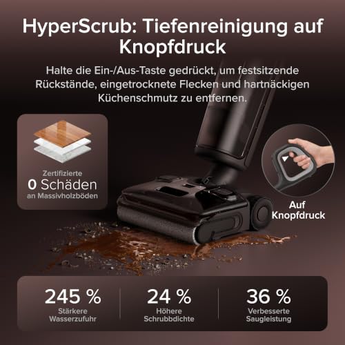 roborock F25 Pro Turbo Nass Trockensauger, 25.000 Pa, 60 Min Laufzeit – Ansicht 2