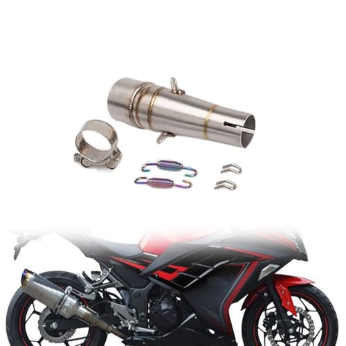 Tuyau d'échappement intermédiaire moto pour Kawasaki Z300 de 2015 à 2016
