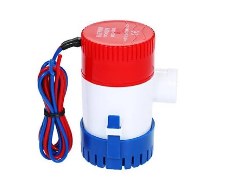 GPH Bilge Submersible Pump Boat Marine Plumbing Electric Bilge Pumps (pack of 1) (24V 500GPH)