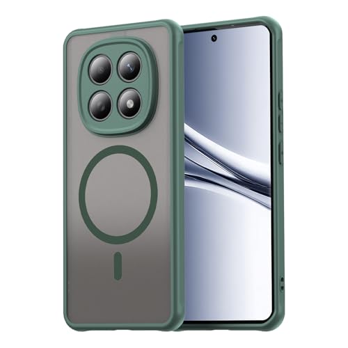 Image of Compatible with REDMI Redmi Note 15 5G Case Cover,Compatible with MagSafe,Anti-Fall,Compatible with Xiaomi Redmi Note 15 4G 2510DRA23E 2510DRA23G Cell Protective Phone Case Green