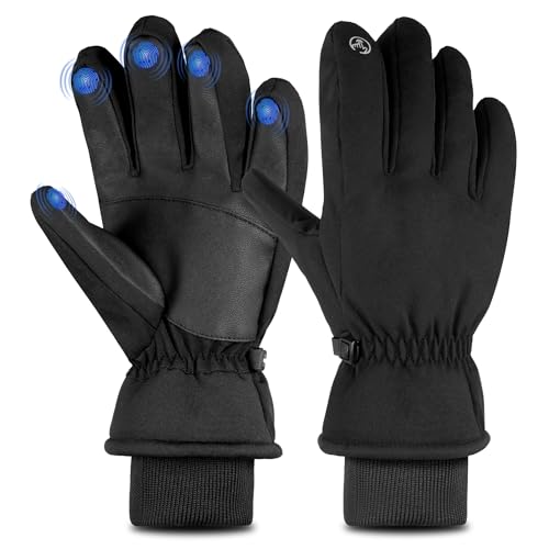 SUVISTAR Thermal Gloves – Waterproof Winter Gloves with 3M Thinsu...