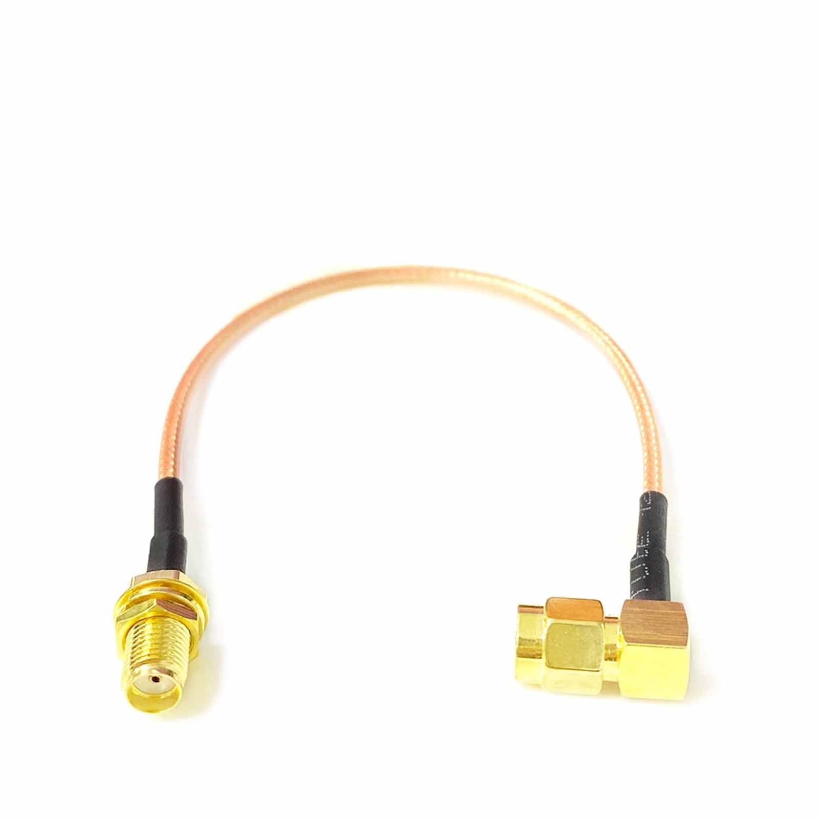 Câble SMA femelle angle droit RG316 premium pour connectique BNC N
