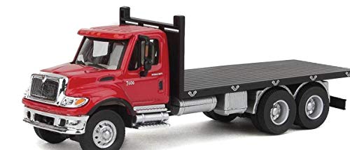 Walthers Inter 7600 3-AXLE Flatbed-RED